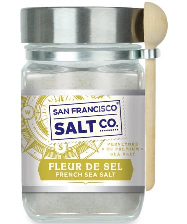 8 oz. Chef's Jar - Fleur de Sel de Gurande by San Francisco Salt Company Fleur de Sel Sea Salt