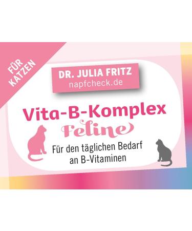 Napfcheck Vitamin B for Cats - Vita-B Complex Feline Supplement | 100g - Boost Cat Health & Vitality - Buy Online on GoSupps.com
