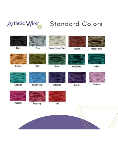 Artistic Wire 22 Gauge Black | Tarnish Resistant Copper Craft Wire 15 yd - Buy Online on GoSupps.com