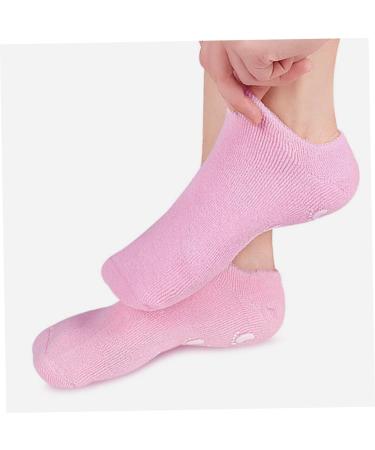 POPETPOP Heel Protector Heel Cushions 3 Pairs Foot Moisturizing Socks Non-slip Skin Gel Spa Sock - Buy Online on GoSupps.com