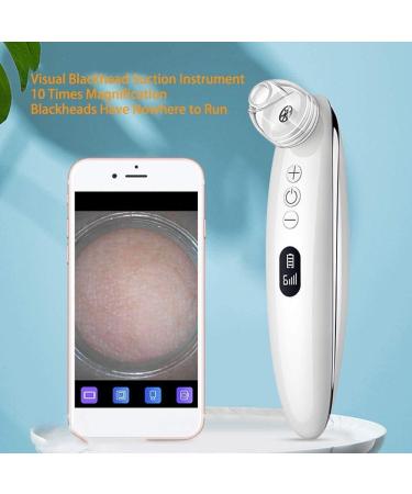 FEDRUI HD Visual Electric Blackhead Absorber USB Rechargeable Blackheads Suction Device 6 Gears Blackhead Remover with Microscope for Facial Deep Cleansing - Buy Online on GoSupps.com