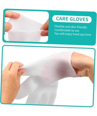 FOMIYES 1 Pair Moisturizing Gloves Glove Lotion Hand Repairing Gloves Women Spa Gloves Cracked Gloves Pink Gloves Black Disposable Gloves Exfoliating Gloves Care Sebs Miss White Gloves 21.5X11.5cm - Buy Online on GoSupps.com