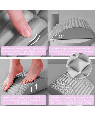 Buy GCFFOM 2-in-1 Neck & Back Extensor - Versatile Stretcher for Neck & Back Pain Relief - Gray - Buy Online on GoSupps.com