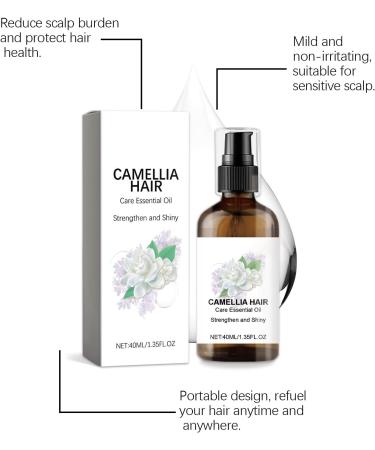 Tsubaki Lot de 2 huiles nourrissantes l'huile de cam lia pour une brillance intense et une protection efficace contre les pointes fourchues soin intensif pour tous les types de cheveux et pour - Buy Online on GoSupps.com