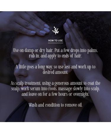 Captain Blankenship Nourish Hair & Scalp Serum - Vegan Hair Oil with Rosemary Extract for Frizz Reduction - 2 oz - International Shipping Available - Buy Online on GoSupps.com