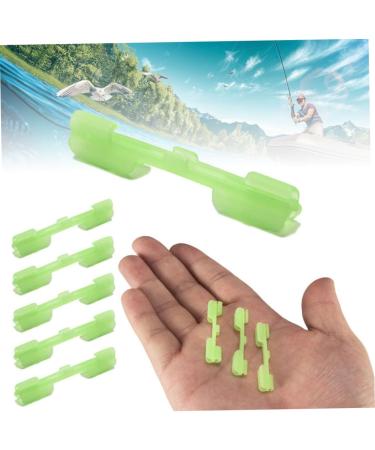 UNICOCO 10Pcs Night Fishing Clip - Fluorescent Glowstick Connections & Pole Tip Light Holder for Enhanced Fishing Experience - Buy Online on GoSupps.com