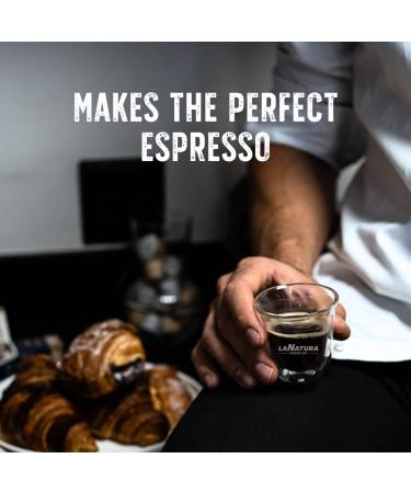 La Natura Lifestyle Caf Ristretto | 120 coffee capsules compatible with Nespresso capsule machines | 100% industrially compostable environmentally friendly - Buy Online on GoSupps.com