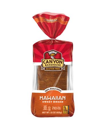 Canyon Bakehouse Hawaiian Sweet Bread Loaf, 15 Ounce Hawaiian Sweet 15 Ounce (Pack of 1)