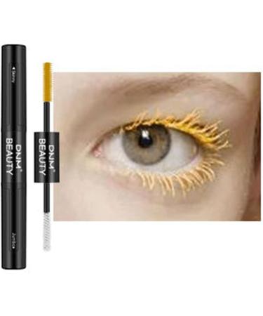 Mascara 4D Double-Headed Quick-Dryin Mascara Black Waterproof Sweatproof No Smudging Mascara Black Volume and Length - Buy Online on GoSupps.com