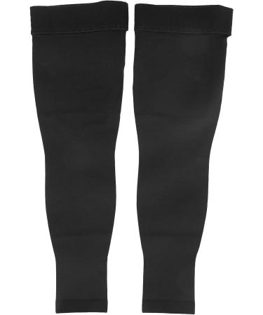 Thigh-High Compression Stockings Without Foot | Leg Support Sleeves for Varicose Veins Edema & Swelling - Size L - Buy Online on GoSupps.com