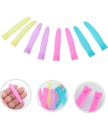 Housoutil 4 Pairs Cuticle Nipper Handle Sleeve Scissors Handle Tip Embroidery Scissors Nail Scissors Sewing Scissors Scissors Sleeve Lopper Pruner Silica Gel Embroidered - Buy Online on GoSupps.com