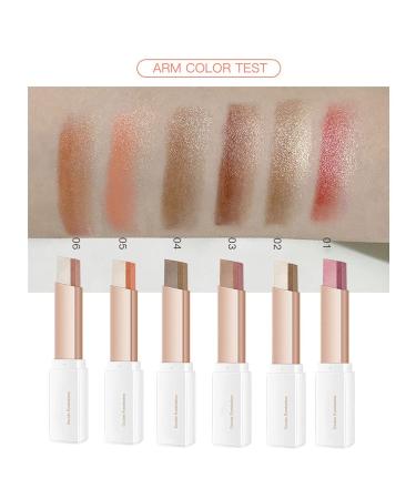 Double Color Eyeshadow Stick | 2-in-1 Gradient Glitter & Shimmer Eyeshadow Pen | International Shipping - Buy Online on GoSupps.com