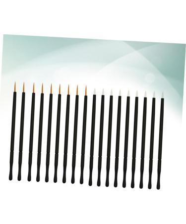 Gogogmee 100pcs Eyeliner Brush for Liner Gel Eyeliner Eye Makeup Tools Liquid Eyeliner Cosmetic Disposable 10*0.5cm As Shown - Buy Online on GoSupps.com