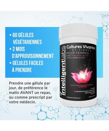 The Best Live Crops for Women UTI Formula with Cranberry Extract D-Mannose and Fiber All in One! 6 Billion CFU One Capsule a Day 2 Months Supply Per Bottle - Buy Online on GoSupps.com