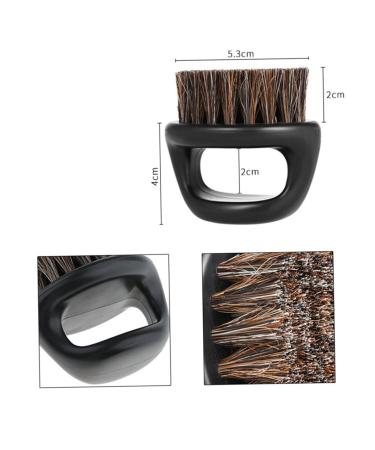 Fomiyes Fade Brush for Men - Soft Bristle Beard & Mustache Brush | Portable Hair Design Tool - Buy Online on GoSupps.com