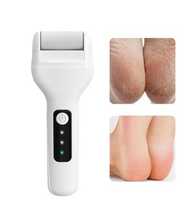 Zuasdvnk Electric Feet Callus Remover - Skin-Friendly Rechargeable Foot Scrubber Dead Skin Remover | Pedicure Tools for Feet Effective Heel Scraper for Adults Removes Dead Skin