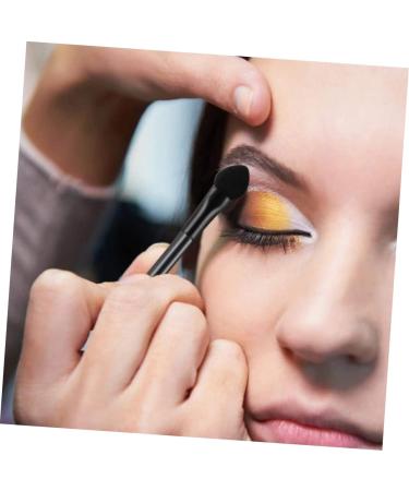 NOLITOY 90 Pcs Double Ended Eyeshadow Brush Sponge Eye Makeup Cosmetic Shadow Brush Smudge Stick 12x1cmx3pcs Blackx3pcs - Buy Online on GoSupps.com