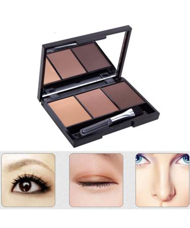 Buy Romantic Bear Waterproof Eyebrow Powder Makeup Palette for Women - Colors A03 | International Shipping - Buy Online on GoSupps.com