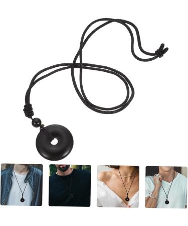 Fomiyes Men's Harmony Necklace with Safety Buckle - Crystal & Amethyst Festival Accessory - 2 Piece HALL Chains - Buy Online on GoSupps.com