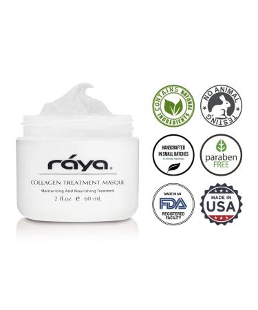 Raya Collagen Treatment Masque - Nourishing Facial Mask for Combination Dry Dehydrated Skin | Reduces Lines & Wrinkles - International Shipping Available - Buy Online on GoSupps.com