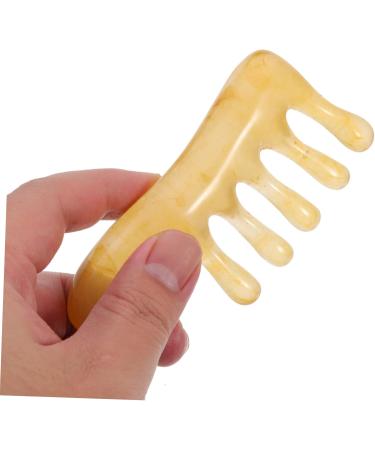 Tovinanna 4-Piece Resin Massage Comb Set | Acupuncture & Gua Sha Tools | Scalp & Facial Massager for Deep Relaxation | International Shipping Available - Buy Online on GoSupps.com