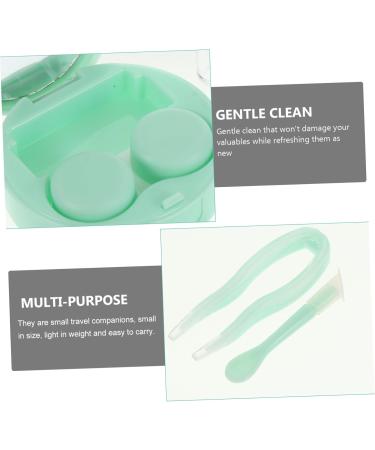 Buy Homsfou Colored Contact Lens Containers - Travel-Friendly Eye Lens Holders & Fashion Cases - Buy Online on GoSupps.com