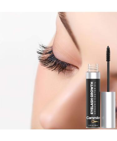 Organic Castor Oil for Eyelash Growth & Fuller Eyebrows - Natural Eyelash Serum for Regrowth - Buy Online on GoSupps.com