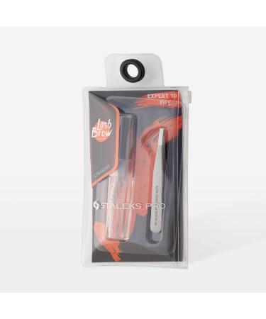 Staleks Eyebrow Tweezers EXPERT TE-10/2 (Narrow Straight)