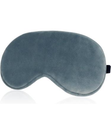 SALEIOV Gray Sleep Mask for Men and Women - Adjustable Eye Mask for Travel, Nap, Yoga - Block Light, Soft Blindfold for a Restful Sleep - Buy Online on GoSupps.com