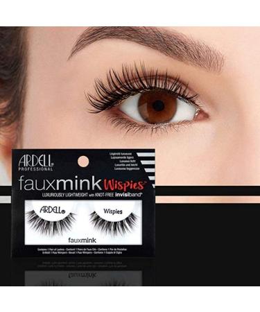 Ardell Faux Mink 815 Black Eyelashes - Long Lasting Glamour | 1 Count - Buy Online on GoSupps.com