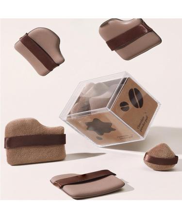 Blender Sponge | 6X Makeup Blending Sponge - Makeup Blending Sponge Facial Makeup Tools Sponge Portable Soft Sponge Setting Face Puff for Powder - Buy Online on GoSupps.com