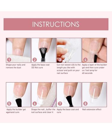 Maxlaser 2Sets Cracked Nail Repair Gel Instant Nail Repair Protection Gel ail Repair Kit for Cracked Natural Nails Nail Strengthener Nail Repair Gel for Nail Lengthening and Fiberglass - Buy Online on GoSupps.com