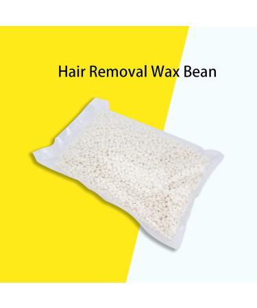 KOSDFOGE 1000g Fast Melting Hair Removal Wax Beans | Milk White Body Wax for Fine Hair Removal - International Shipping Available - Buy Online on GoSupps.com