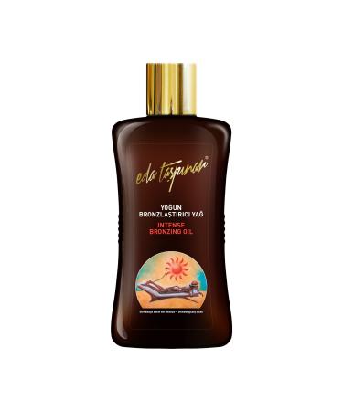 Eda Taspinar Bronz Intense Tanning Oil for Accelerated Dark Mediterranean Tan  All Eyes On You! SPF 0  200 ml (6.8 oz)  1 Pack - Buy Online on GoSupps.com