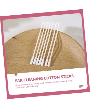 Organic Cotton Baby Swabs - Beavorty 2 Boxes - 7.3X0.4X0.4CM - White - Household Cleaning Tool for Baby and Home - Buy Online on GoSupps.com