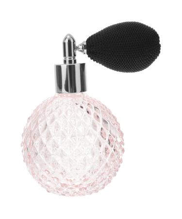 MAGICLULU 1 Set Perfume Bottle Perfume Sprayer Refillable Glass Bottle Vintage Glass Bottle Perfume Spray for Perfume Glass 6x6cm Pink