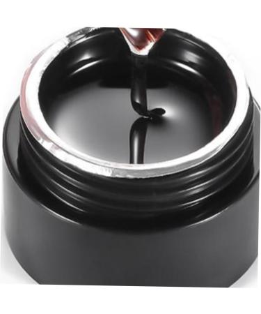 minkissy 1pc Nail Art Adhesive Builder Uv Top Coat Clear Uv Gel Nail Art Top Coat Gel Polish Glue Nail Builder Gel Nail Art Glue Clear Coat Nail Polish Nail Gel Nail Art Gel 4 in 1 Decorate 3.5*2.5*0.5cm Black - Buy Online on GoSupps.com