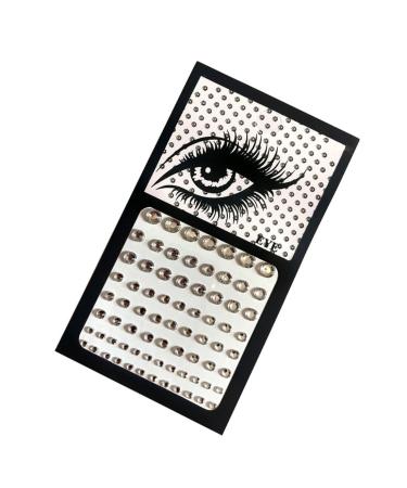 MINGT Rhinestone Face Gems Stickers | Eye Jewels Makeup Glitter for Women | Rave Accessories Mermaids - 243 PCS - Buy Online on GoSupps.com