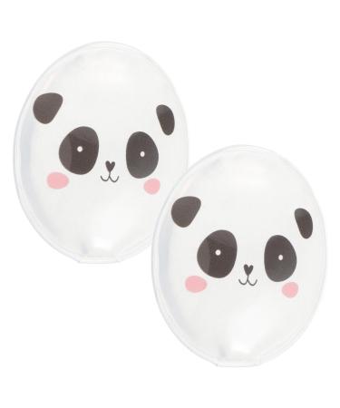 Anneome 1 Pair Ice Eye Stickers Eye Patches Cool Under Eye Under Eye Gel Pads Eye Cooling Patches Ice Eye Mask Reusable Eye Gel Pads Eye Pads Cold Eye Compress for Puffy Eyes Pad Eye PVC