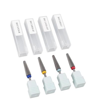 Nail Grinding Head Tungsten Steel Nail Drill Bit Accessory for Manicure Electronic Grinder