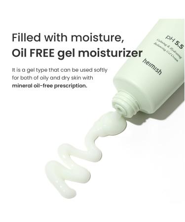 HEIMISH Matcha Biome Oil-free Calming Gel Moisturizer - Moisturizing Cooling Soothing Low Irritating Non-sticky formula with Matcha Probiotics for Oily & Acne-prone Skin pH 5.5 3.4fl.oz/100ml - Buy Online on GoSupps.com