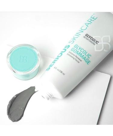 Serious Skincare Glycolic Gommage Extreme Renewal Facial Mask - Micro Exfoliation for Radiant Skin & Decongest Pores - 4.5 oz - Buy Online on GoSupps.com