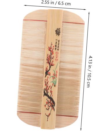 PLAFOPE Peigne Dents Super Fines Bambou Double Face pour Chien et Chat D m lage Doux et limination des Poux Peigne Anti-pellicules et Massage Du Chevelu Outil Traditionnel de Toilettage - Buy Online on GoSupps.com