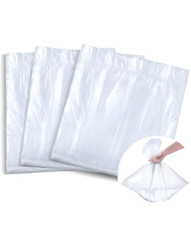 100 Pcs Disposable Foot Tub Liner Portable Bath Basin Bags Plastic Pedicure Spa Bags Thin Large Foot Bath Liners Disposable Pedicure Liners for Foot Pedicure Spa Hotel Home Use, 25 x 23 Inches