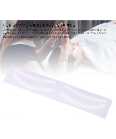 Alomejor 100 Autocollants Jetables pour Pochoirs Sourcils Mod les Adh sifs Hygi niques S rs pour la Mise en Forme Sym trique des Sourcils Adapt s Toutes les Formes et Tailles de Visage (C) - Buy Online on GoSupps.com