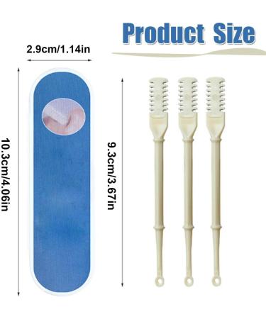 2-in-1 Nasal Hair Cutter | 360 Rotating Nose Hair Trimmer & Manual Ear Picker | Portable Double-Sided Nose & Ear Hair Trimmer - Pin Pink - Buy Online on GoSupps.com