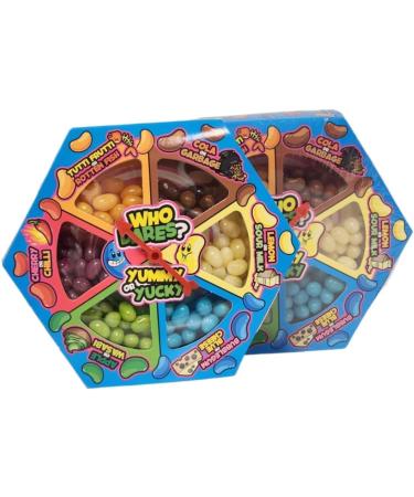 Jelly Bean Game Who Dares Yummy or Yucky Flavour Fun Spin Wheel Game Xmas Gift 120g 2Pack (hexagon2) - Buy Online on GoSupps.com