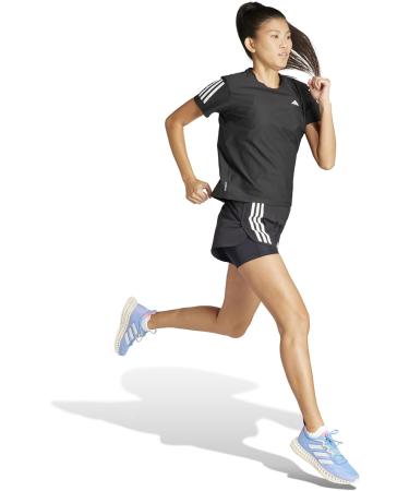 Buy adidas Women's Own The Run T-Shirt S Black | International Shipping Available - Buy Online on GoSupps.com