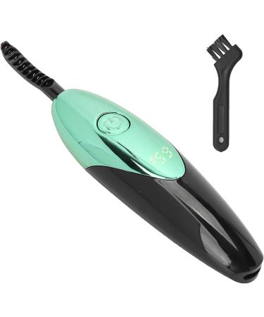 Verdant Touch Heated Eyelash Curler Electric Heated Eyelash Curler with USB Cable and Cleaning Brush Portable Rechargeable Eyelash Curler for Natural Eyelashes - Buy Online on GoSupps.com