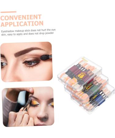 Housoutil 30pcs Double Ended Eye Shadow Stick Eyeshadow Soft Cosmetic Eye Shadow Sticks Woman Double Sided - Buy Online on GoSupps.com